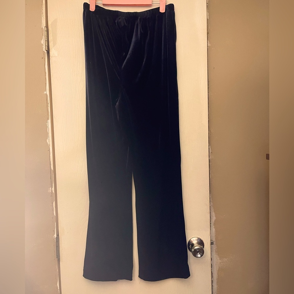 Black Velour Pants